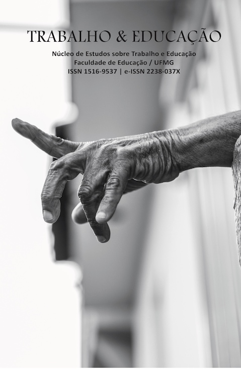 Edição 26.1 da Revista Trabalho & Educação, traz o Dossiê "Trabalho e Educação Encarcerados" | Dossier "Work and Education Incarcerated", que trata da educação nas prisões brasileiras.