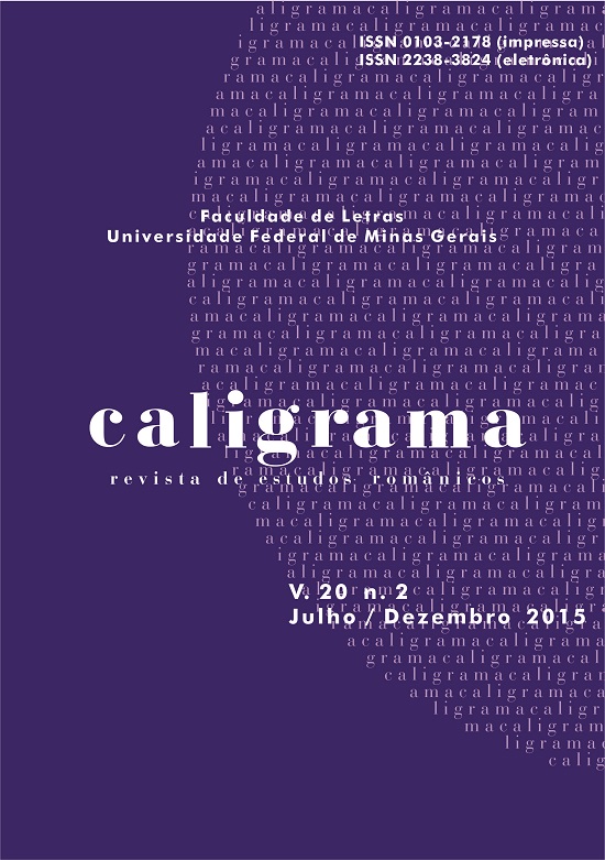					Visualizar v. 20 n. 2 (2015): Caligrama: Revista de Estudos Românicos
				