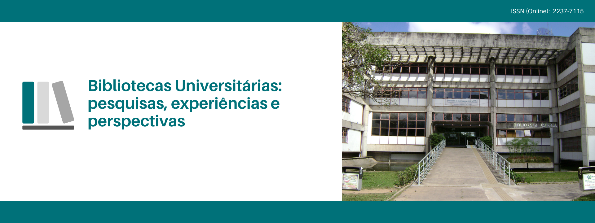 Banner: Bibliotecas Universitárias: pesquisas, experiências e perspectivas